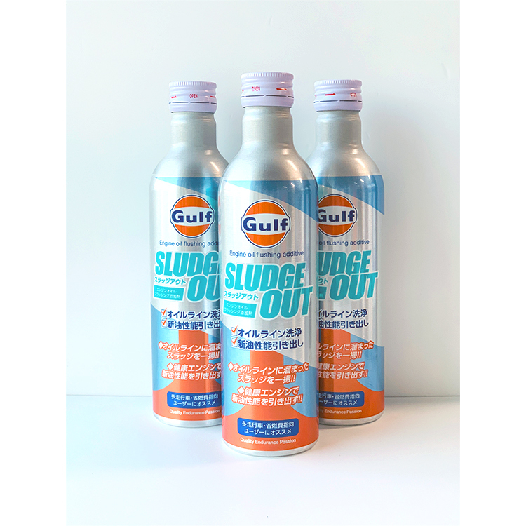 日本 海灣 GULF SLUDGE OUT 引擎清洗劑