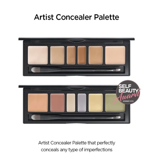 Jung Saem Mool - Artist Concealer Palette 專業調色遮瑕盤 *2色*