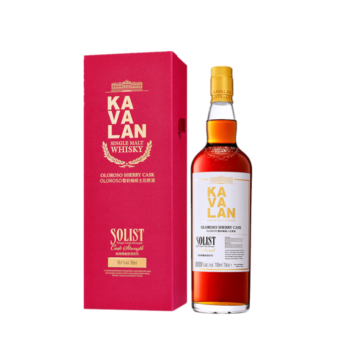 Kavalan Solist Oloroso Sherry Single Cask Strength Single Malt Whisky (700ml) [禮盒裝]