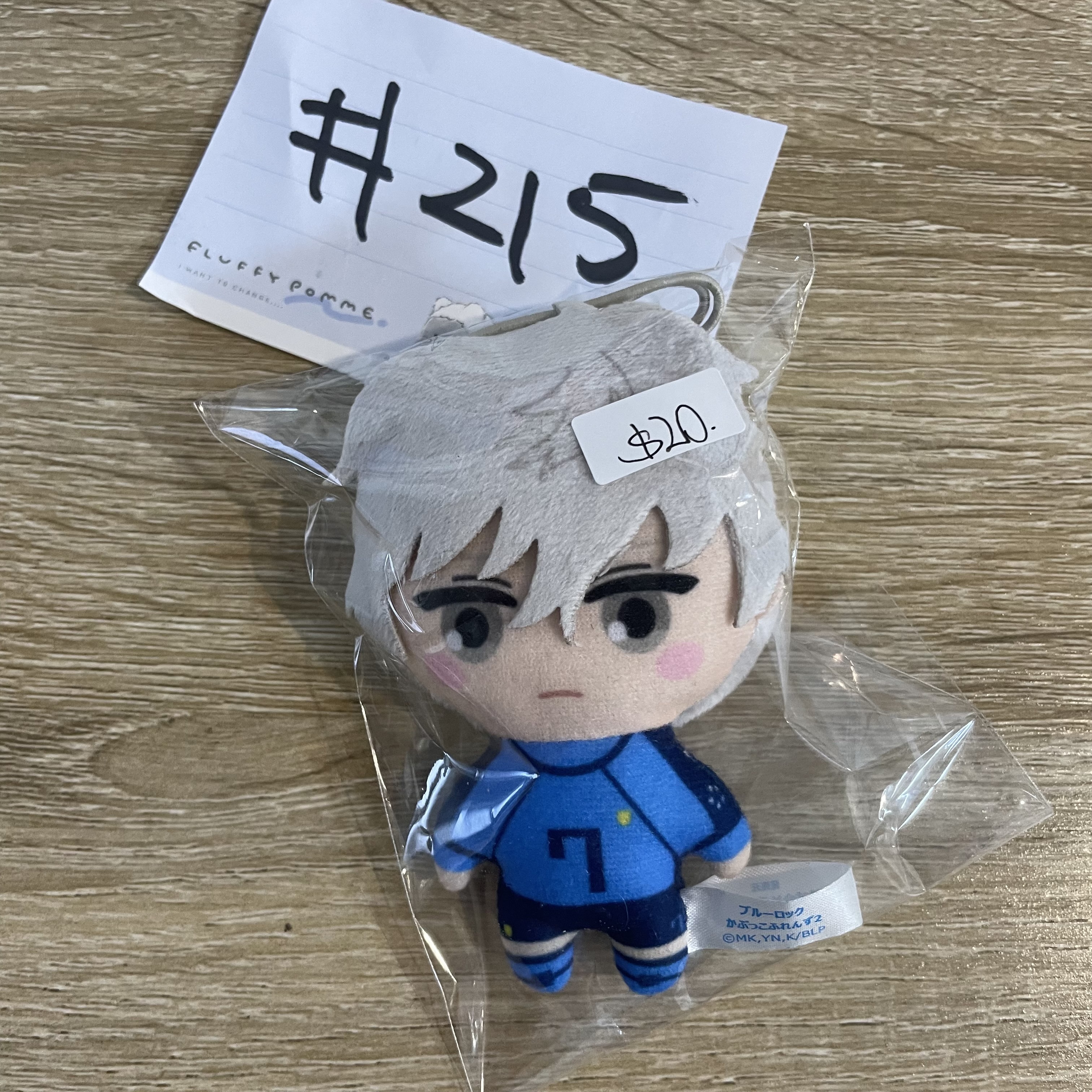 BlueLock  凪誠士郎  公仔  #215