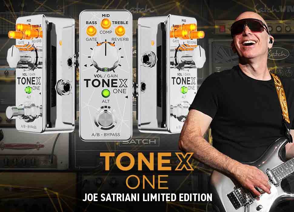 IK TONEX ONE Pedal 音色模擬 多功能效果器 Joe Satriani限量版 公司貨【宛伶樂器】