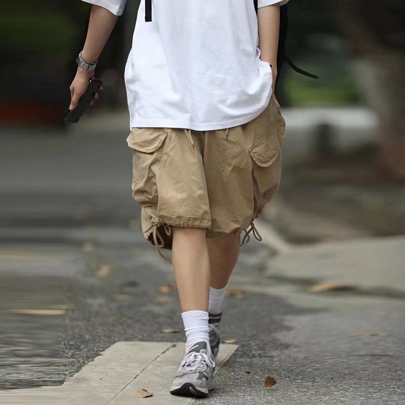 五分哈倫休閒短褲