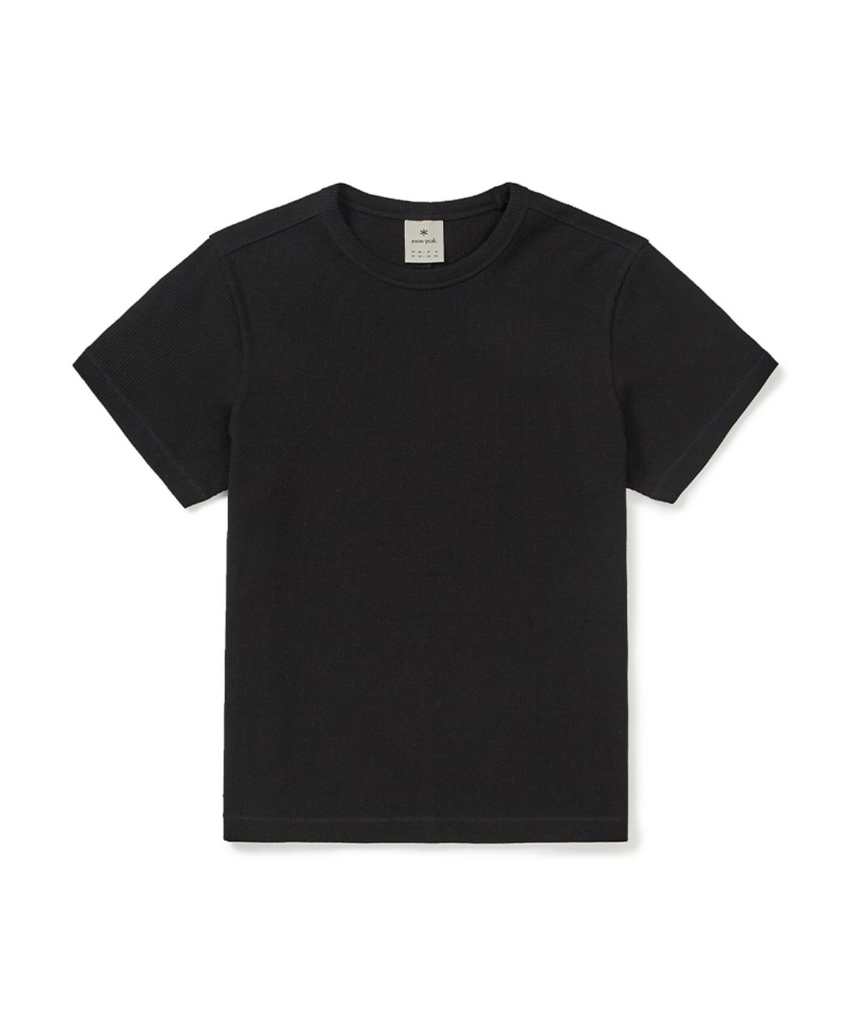 【代購】Snow Peak 雪諾必克 女 Waffle 繡標 LOGO 短T 短袖 S25MWFTS37