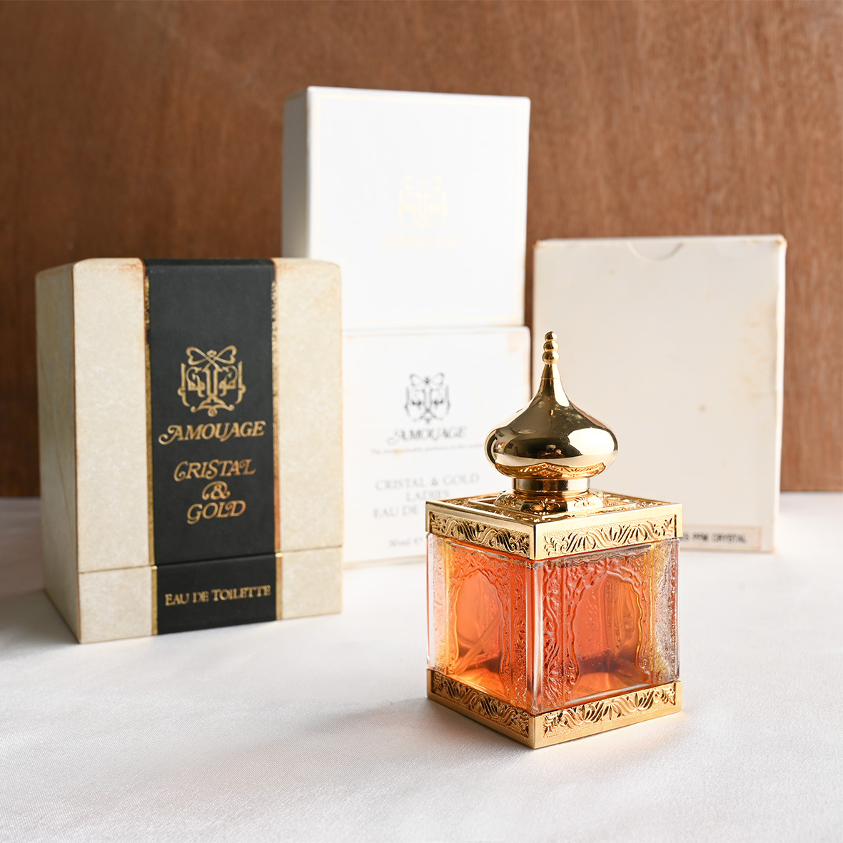 Vintage Amouage Cristal ＆Gold 古董香水