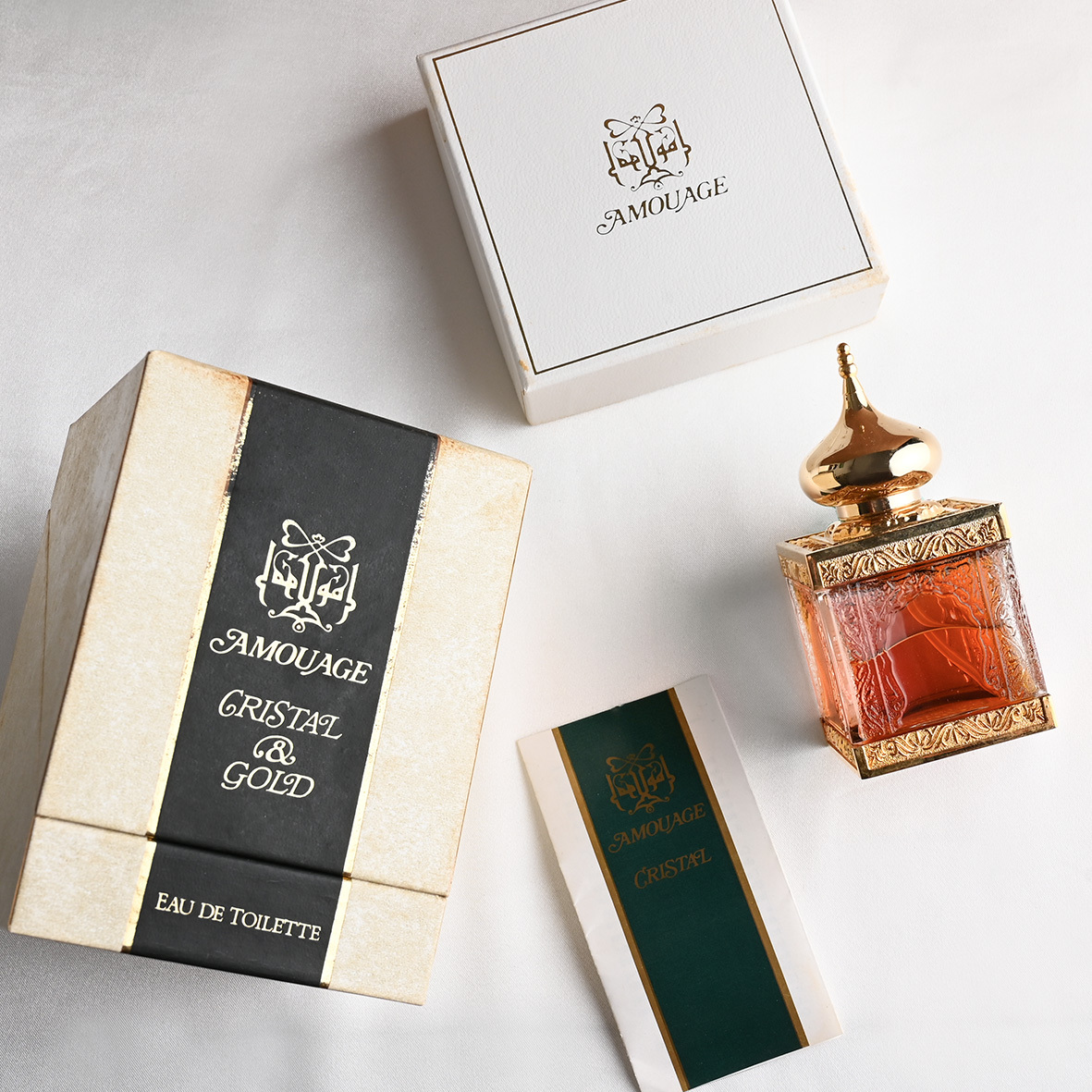 Vintage Amouage Cristal ＆Gold 古董香水