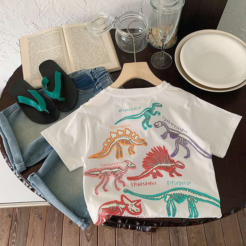 夜光恐龍 短袖上衣