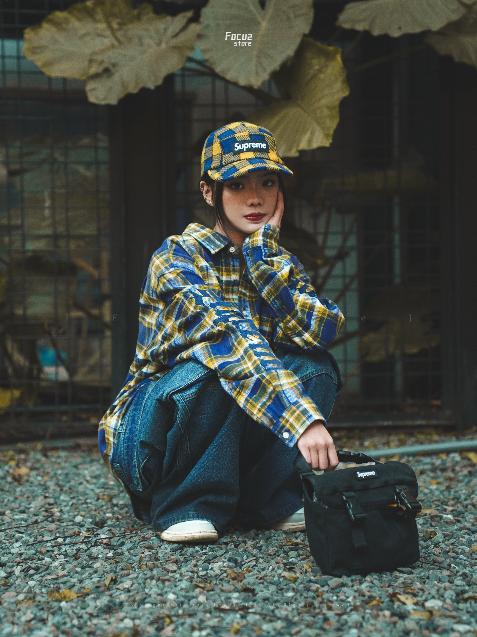 【Focus Store】現貨秒發 Supreme SS25 Week2 Old English Plaid Flannel Shirt 三色 格紋長袖襯衫