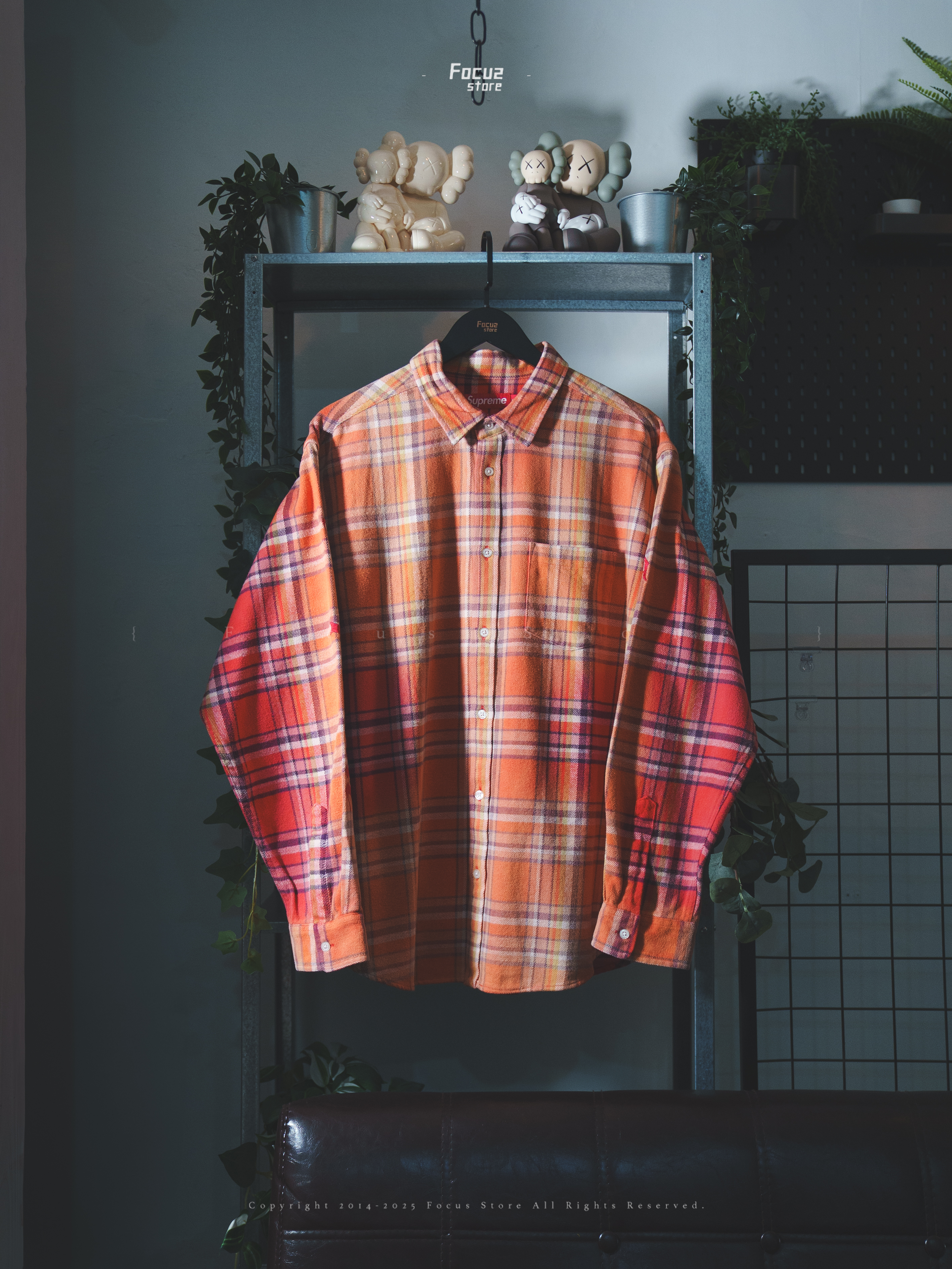 トップス Supreme Old English Plaid Flannel Shirt Supreme Old English Plaid Flannel Shirt (SS25) - $158