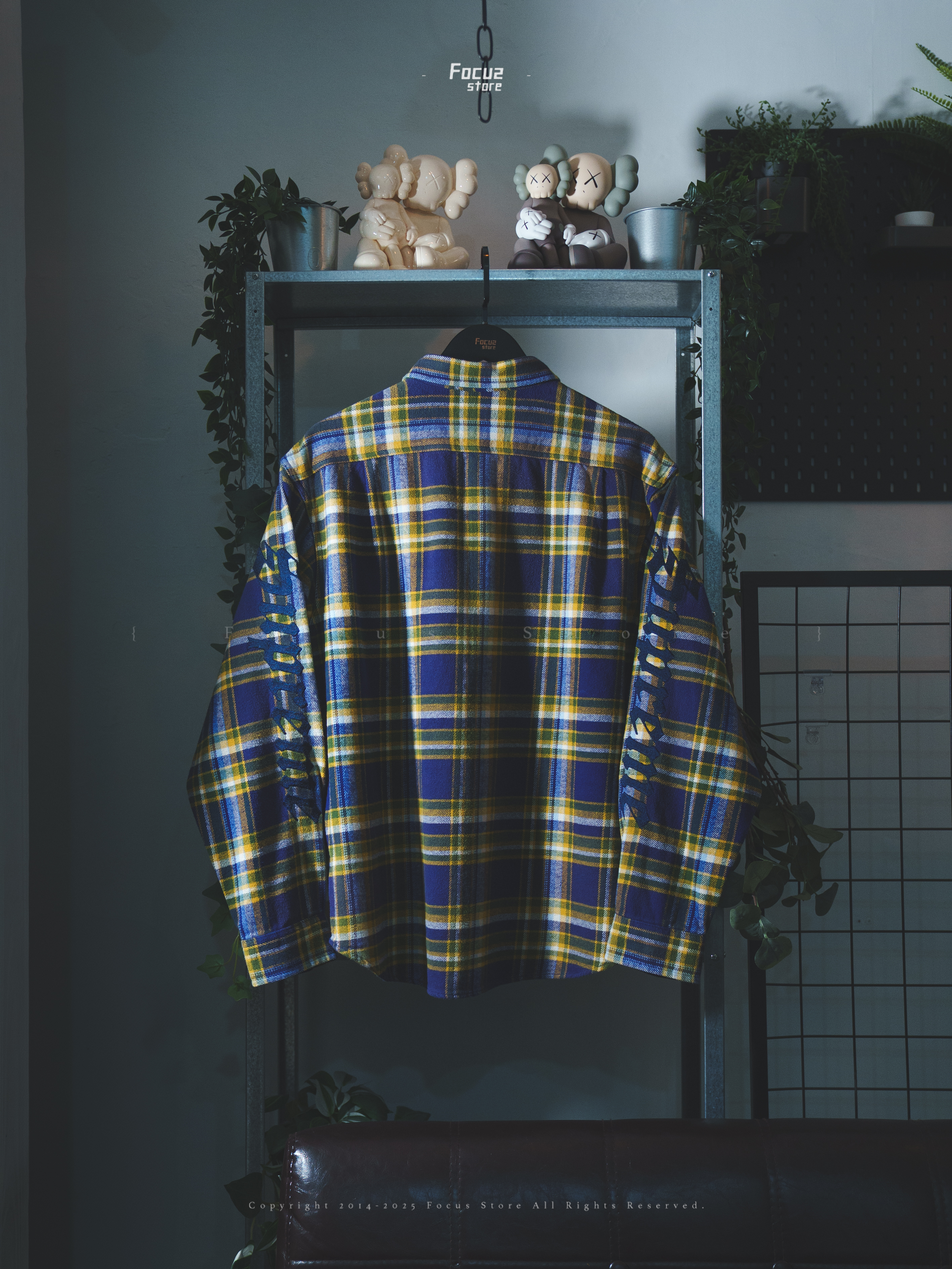 Focus Store】現貨秒發Supreme SS25 Week2 Old English Plaid