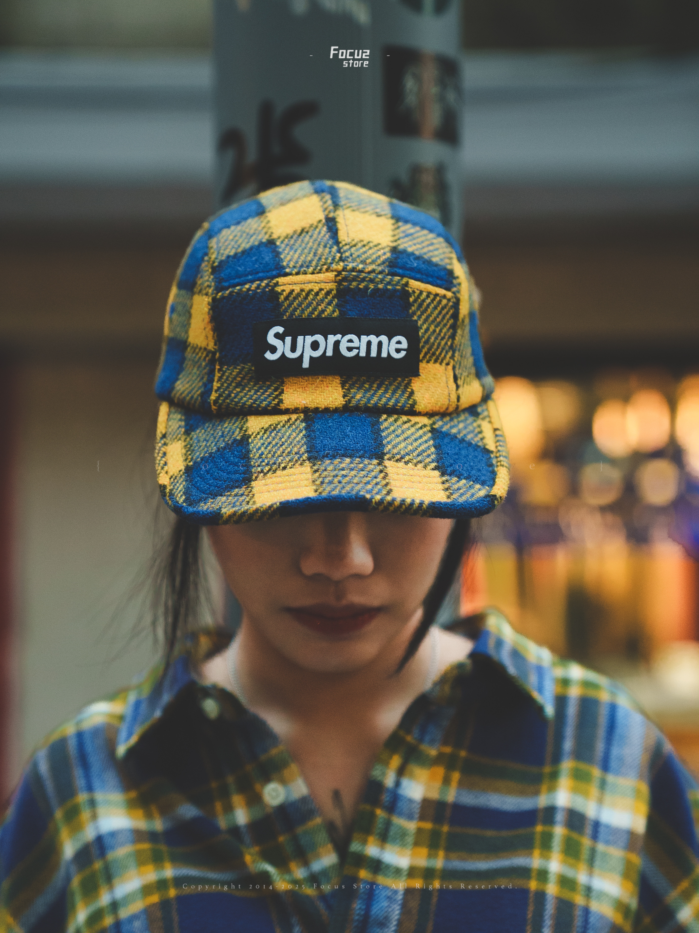 Focus Store】現貨秒發Supreme SS25 Week2 Harris Tweed Camp
