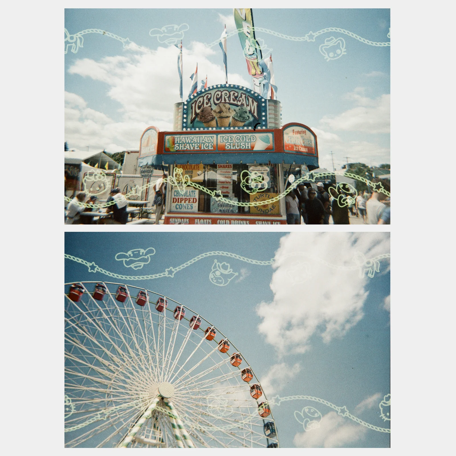 HELLO KITTY & FRIENDS 35mm Special Border Film