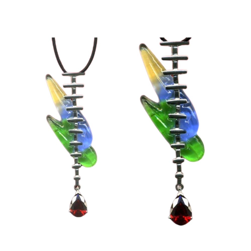 戀曲銀飾項鍊 真摯愛戀動人樂章開運納福