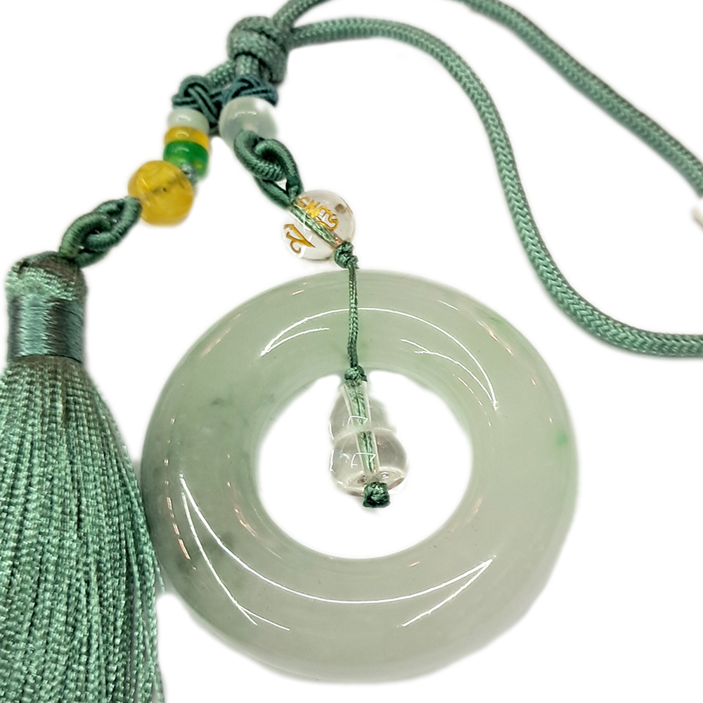 葫蘆{水晶}&玉環平安扣吉祥掛飾【十方】132628