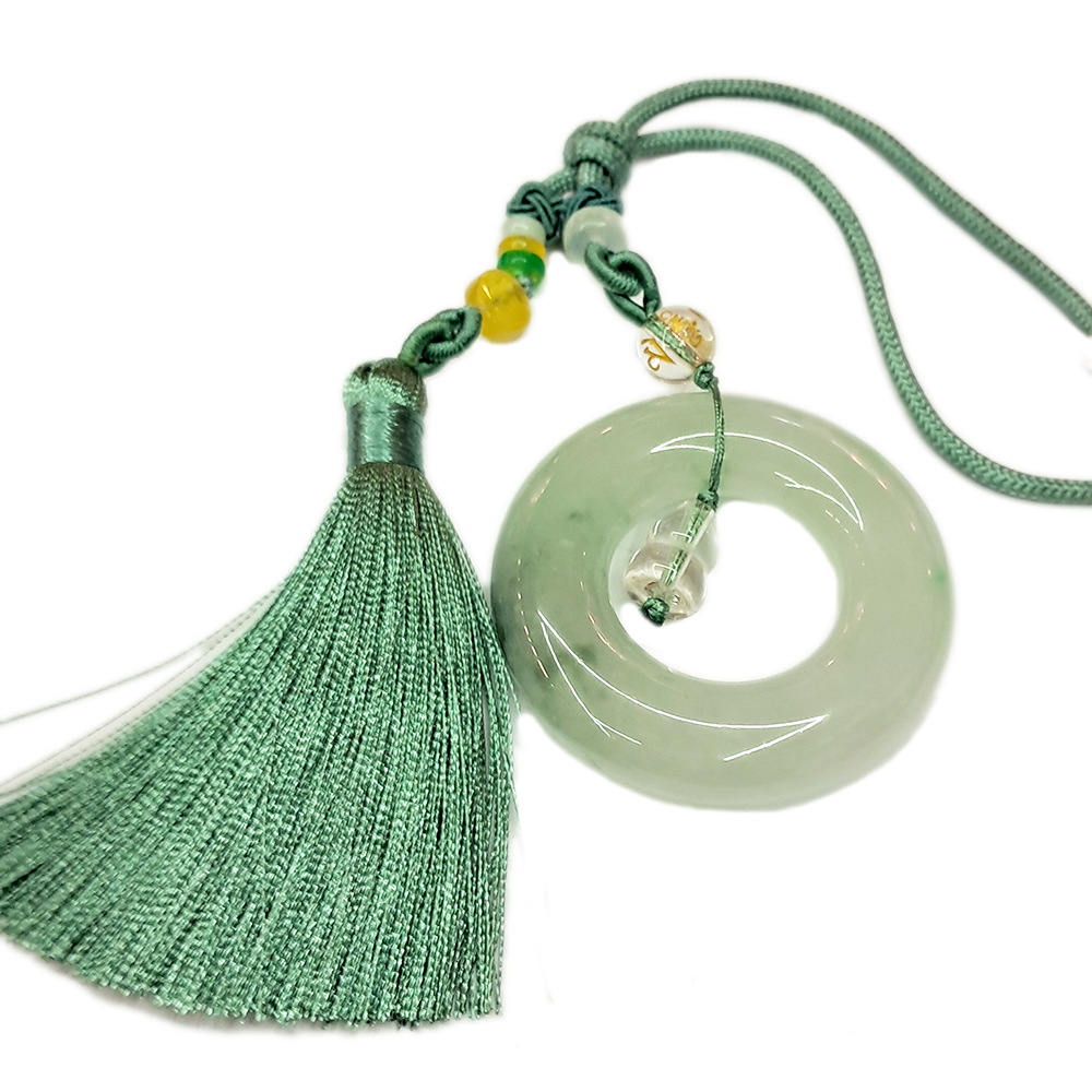 葫蘆{水晶}&玉環平安扣吉祥掛飾【十方】132628