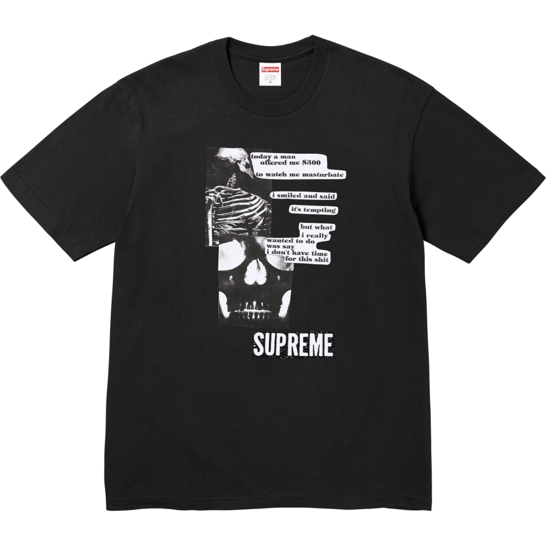 SUPREME 25SS ANATOMY TEE 短T (2色)