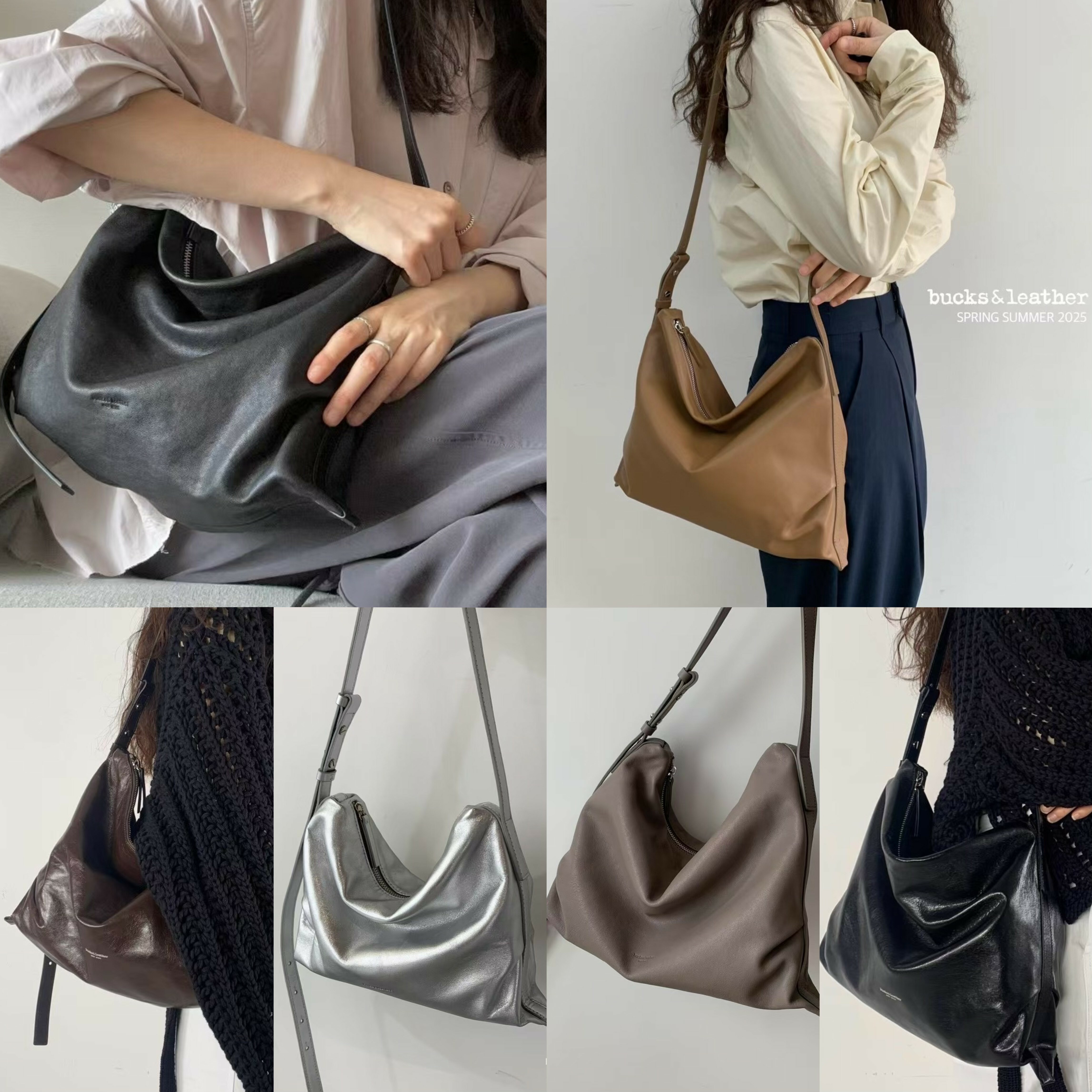 [ bucks&leather ] Day Shoulder Bag L