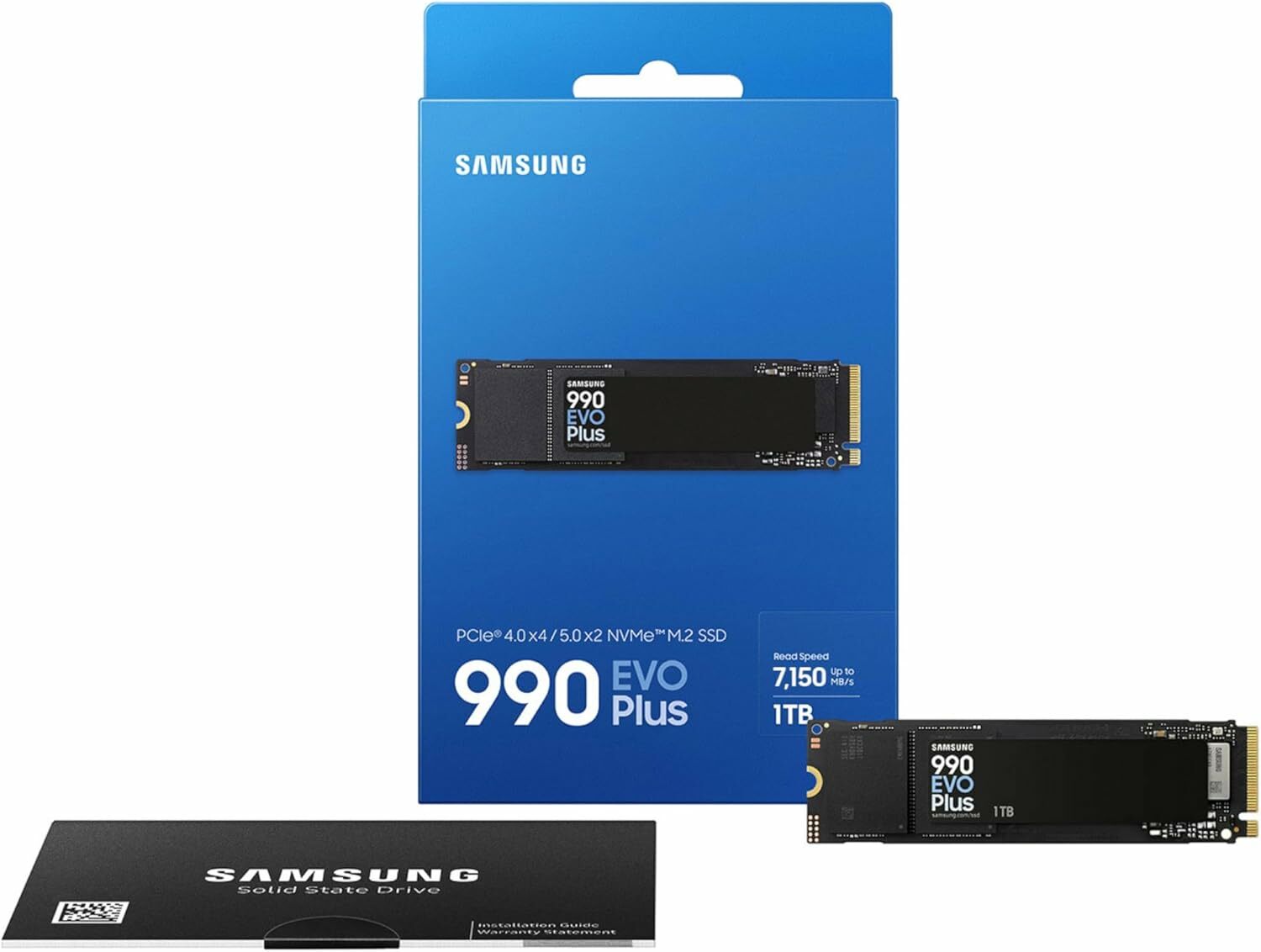 SAMSUNG 990 EVO Plus PCIe Gen 4x4,Gen 5x2 M.2 2280 SSD