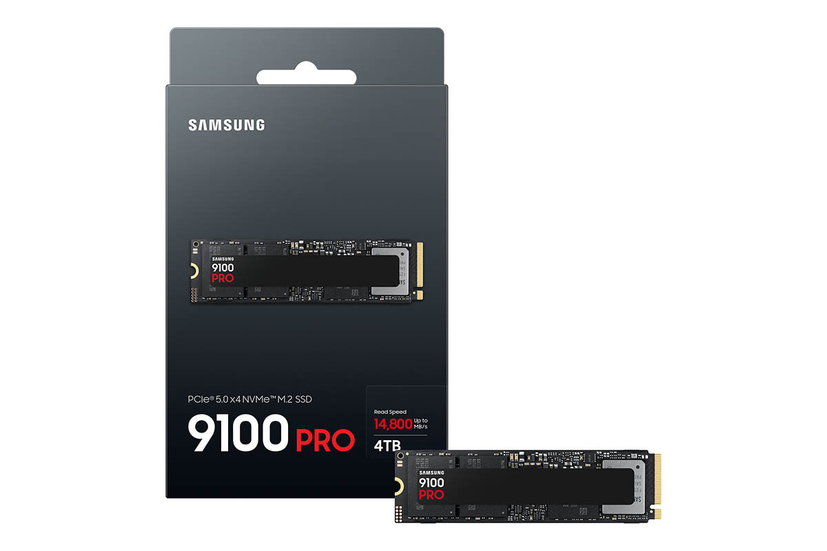 Samsung 9100 Pro PCIe 5.0 NVMe M.2 2280 SSD