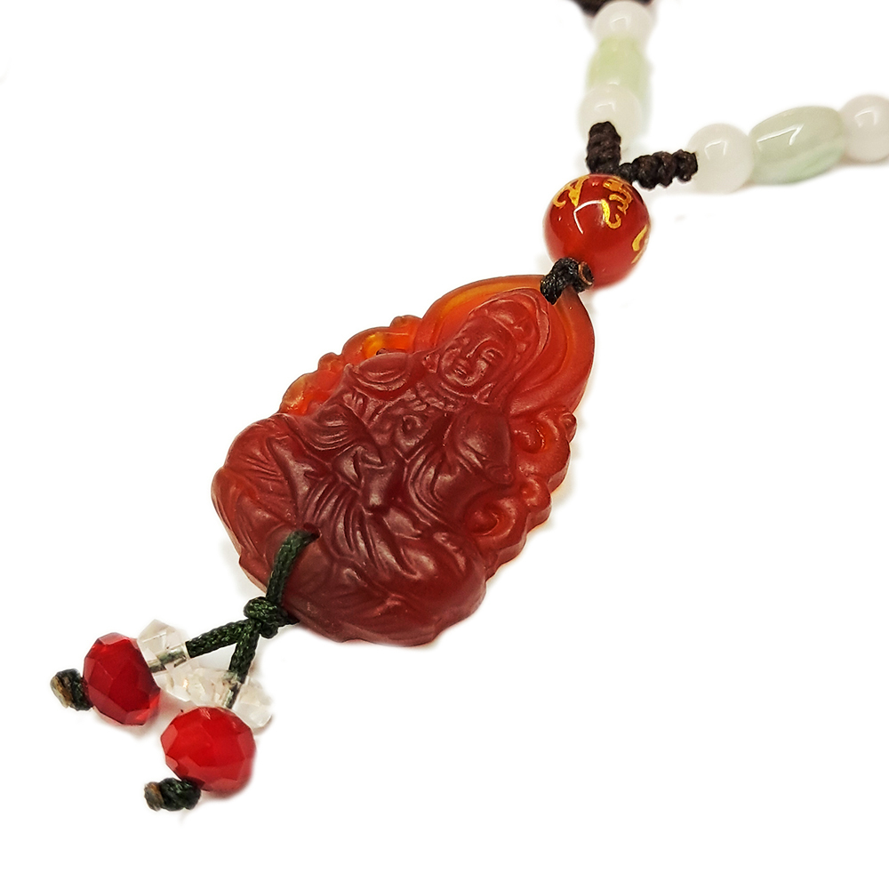 吉祥觀音{紅玉髓}項鍊【十方】140138
