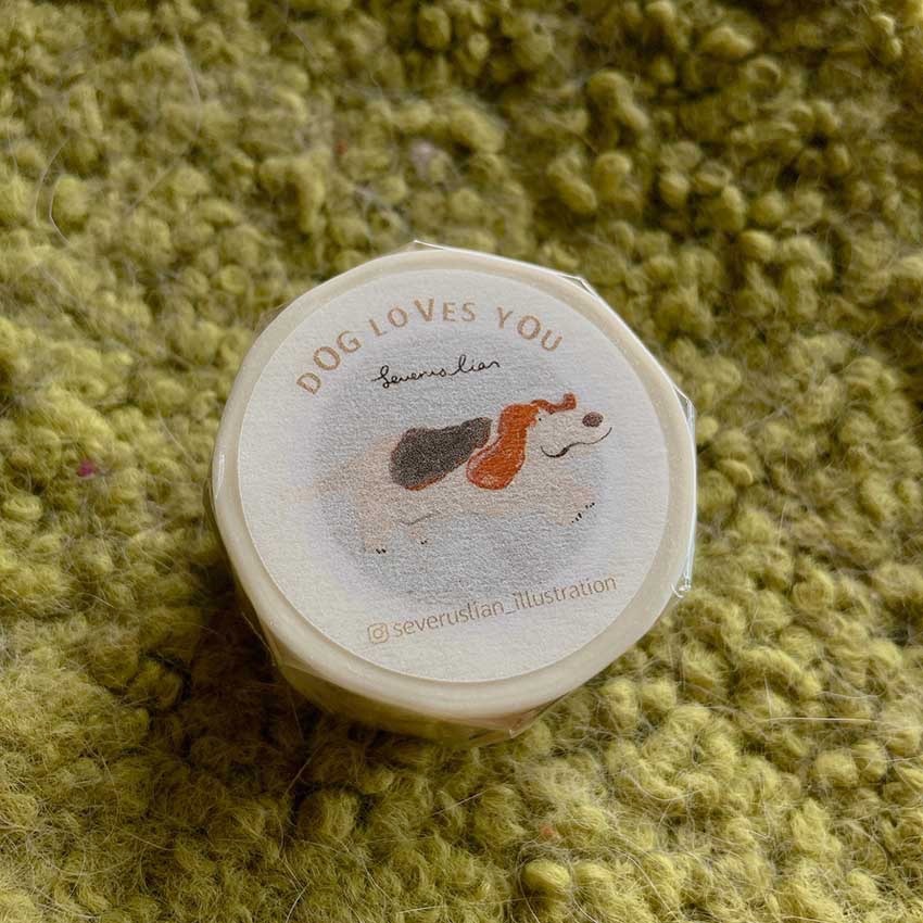 狗狗愛你 和紙膠帶｜SEVERUS LIAN 里恩太太