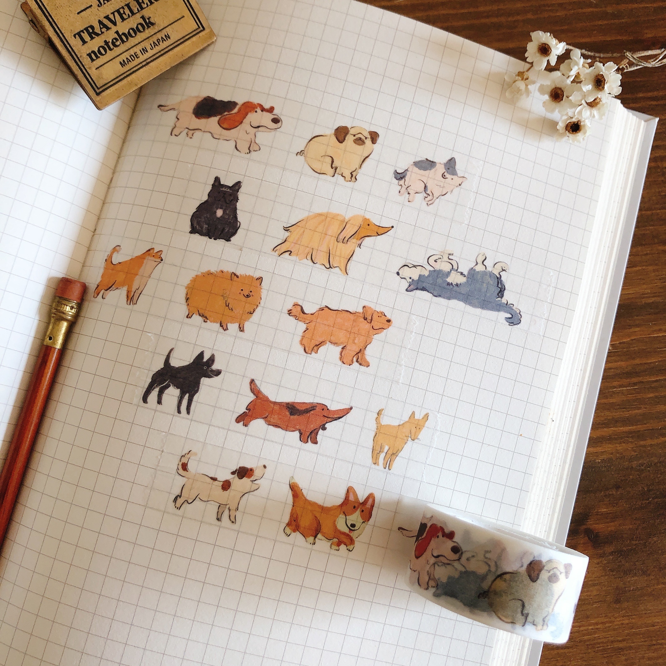 狗狗愛你 和紙膠帶｜SEVERUS LIAN 里恩太太