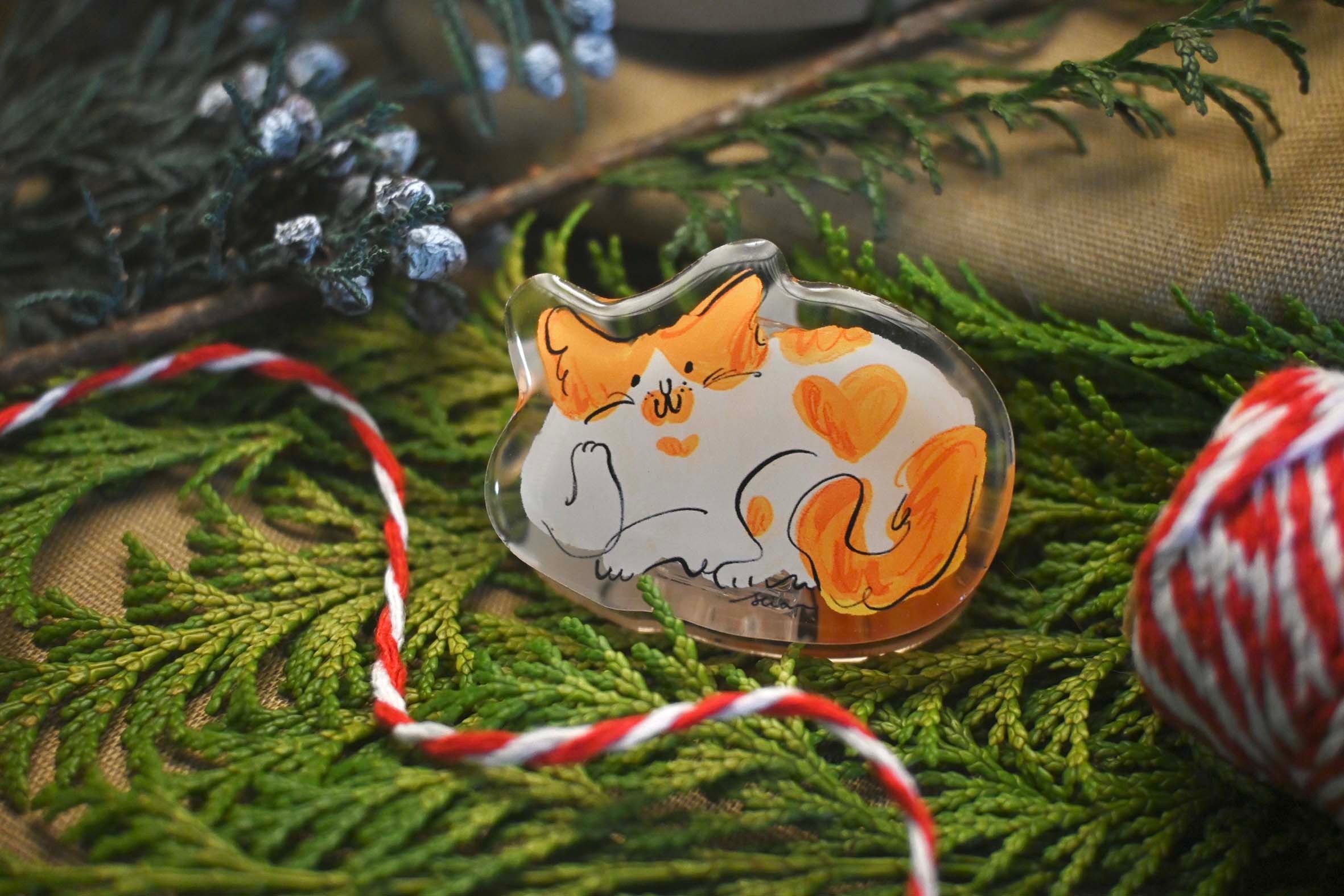 滴膠 壓克力鑰匙圈們｜SEVERUS LIAN 里恩太太