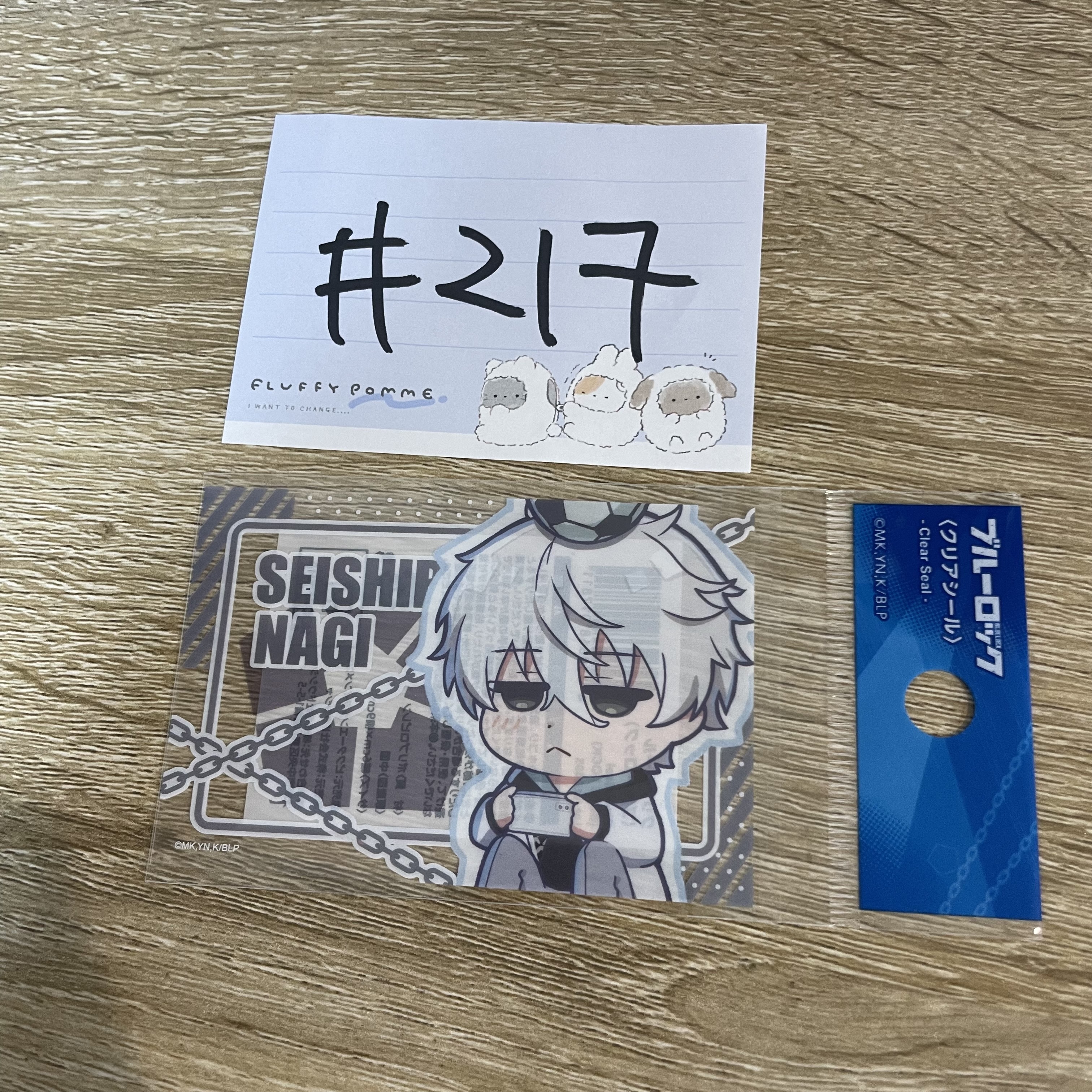 BlueLock  凪誠士郎 貼紙#217