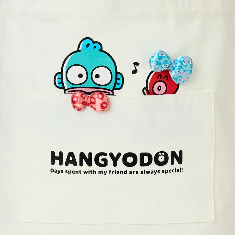 日本 Sanrio Hangyodon 水怪 40周年系列 - 手提袋