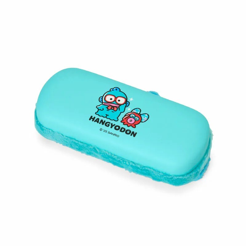 日本 Sanrio Hangyodon 水怪 40周年系列 - 眼鏡盒連眼鏡布