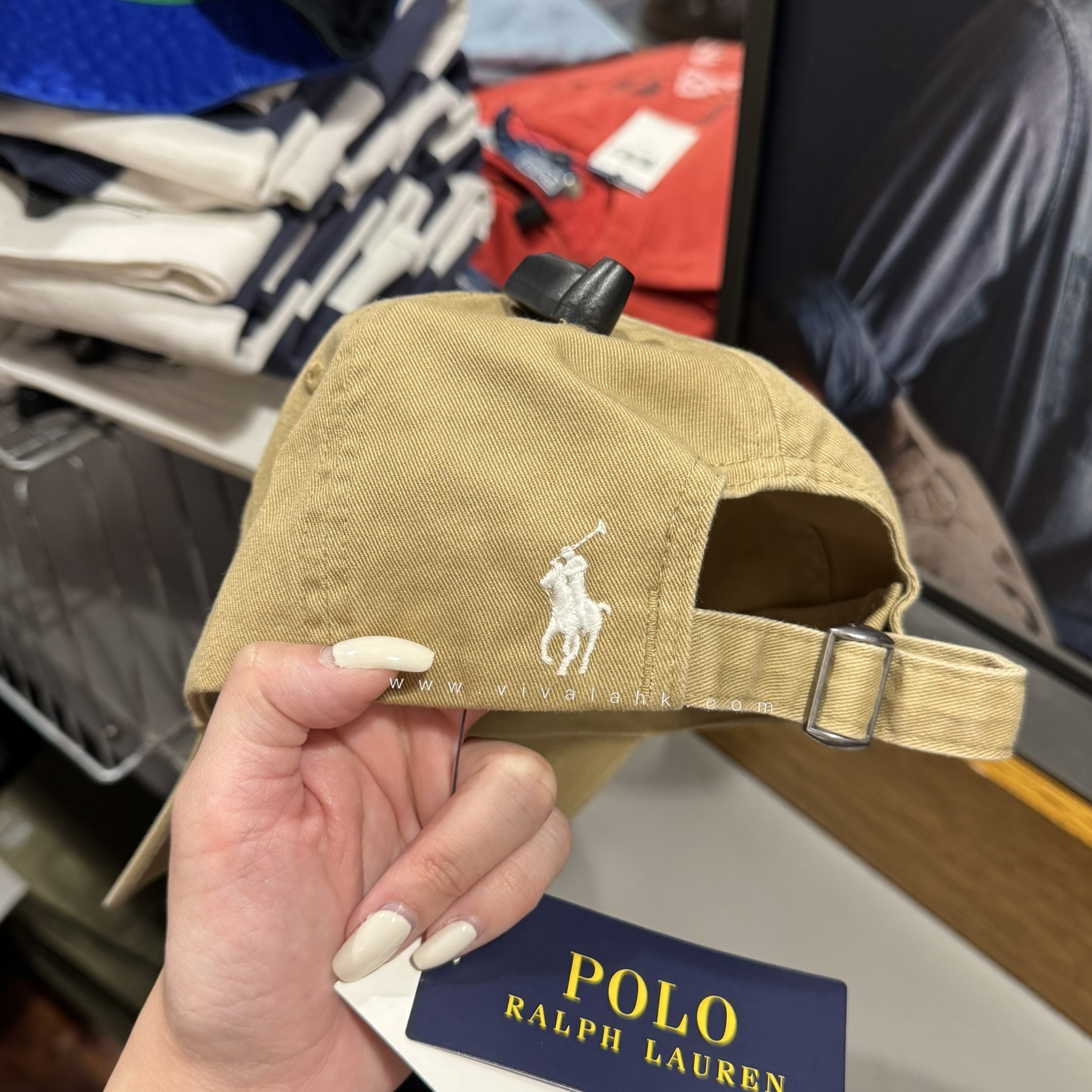 Polo Ralph  Lauren - 繡字 Logo 棒球帽