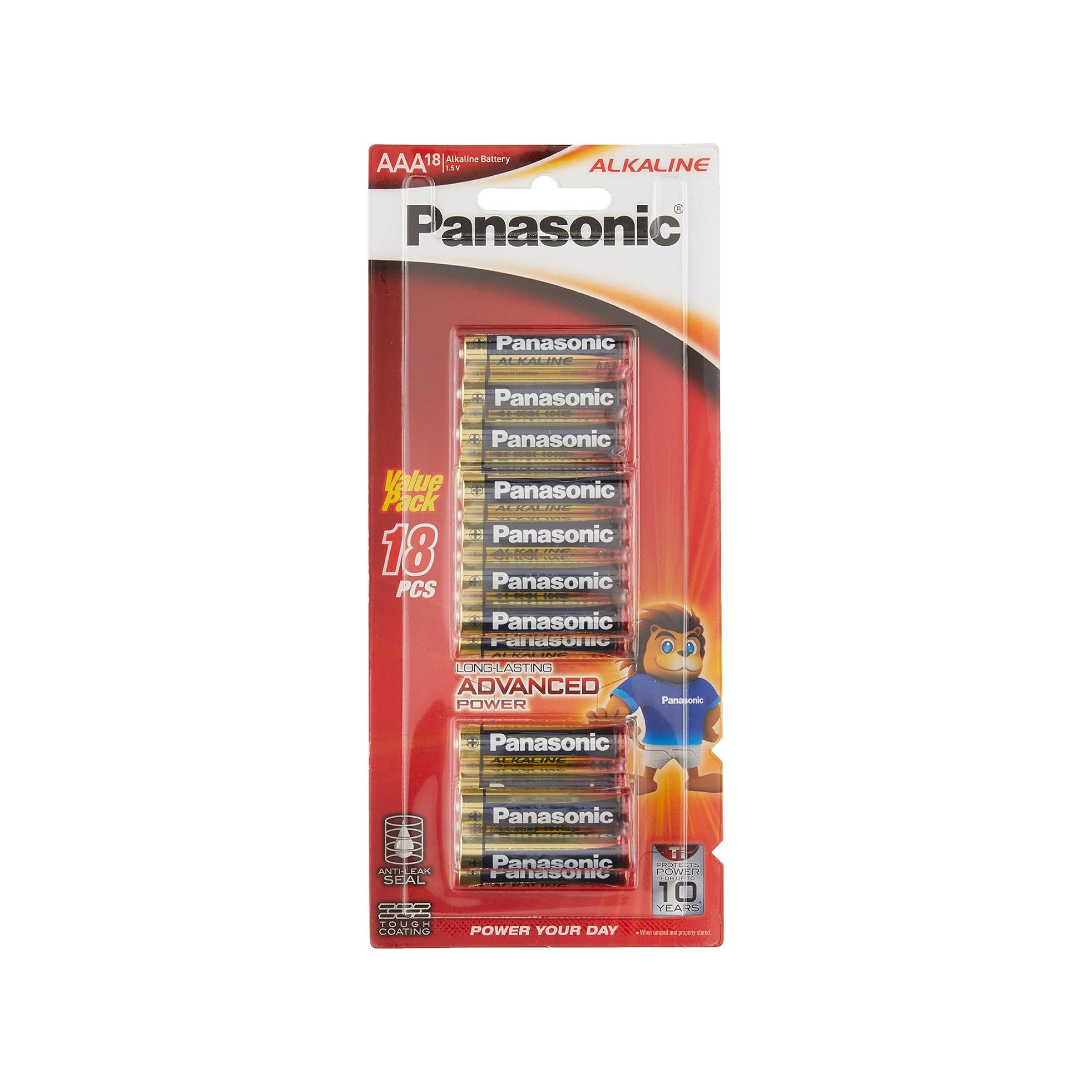 Panasonic 樂聲鹼性電池 LR-03T (AAA) - 18粒裝