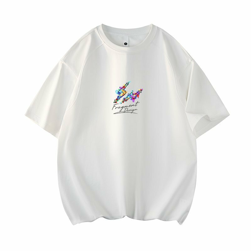 聯名 Dryworld X Fragment Design 彩色胸口閃電 背面捕夢網 短袖上衣 TEE FD-XYT3198KT3018