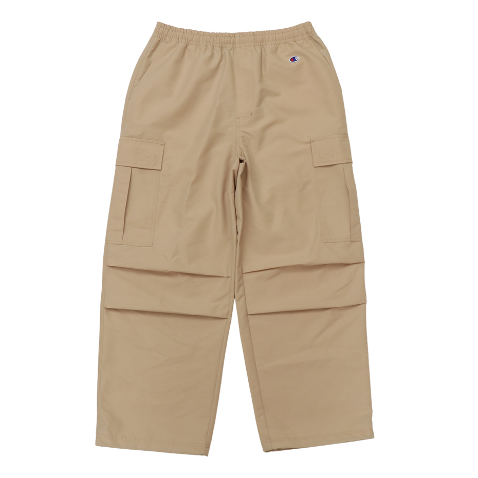 男款-ACTION STYLE系列打褶 寬版工裝長褲-卡其（C3-B206-782）