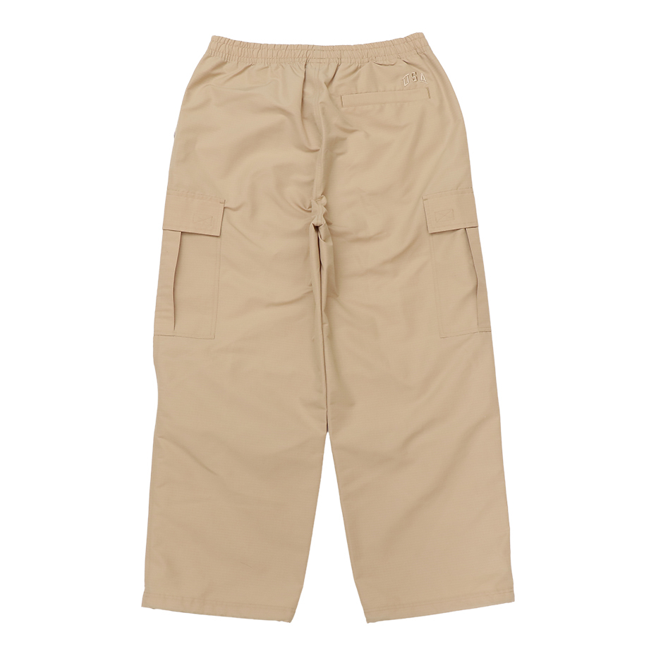 男款-ACTION STYLE系列打褶 寬版工裝長褲-卡其（C3-B206-782）