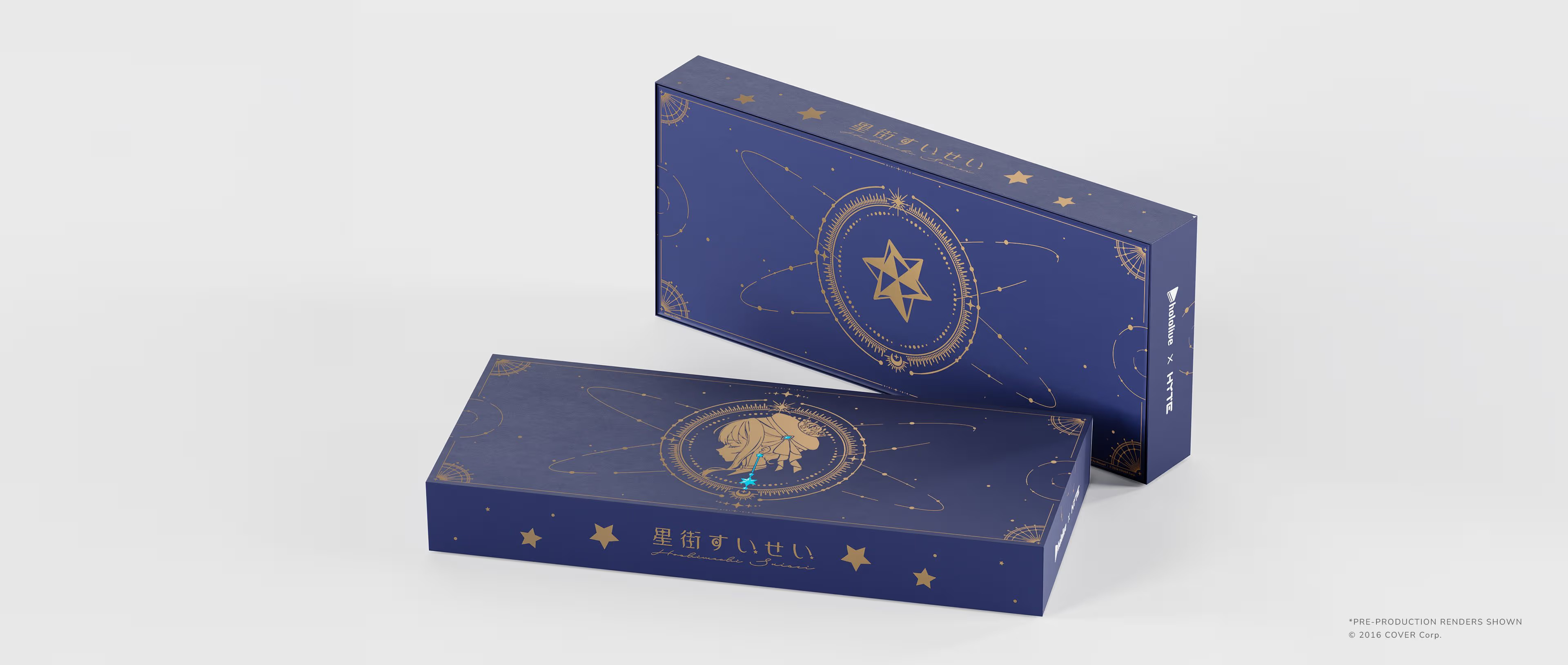 「官品現貨」 HOLOLIVE X HYTE 星街すいせい Hoshimachi Suisei Keycap and Desk Pad Bundle☄️