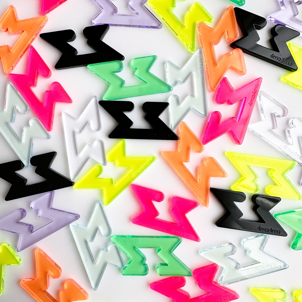 [4ma4ma] 閃電耳骨夾 | 小 | NO.27