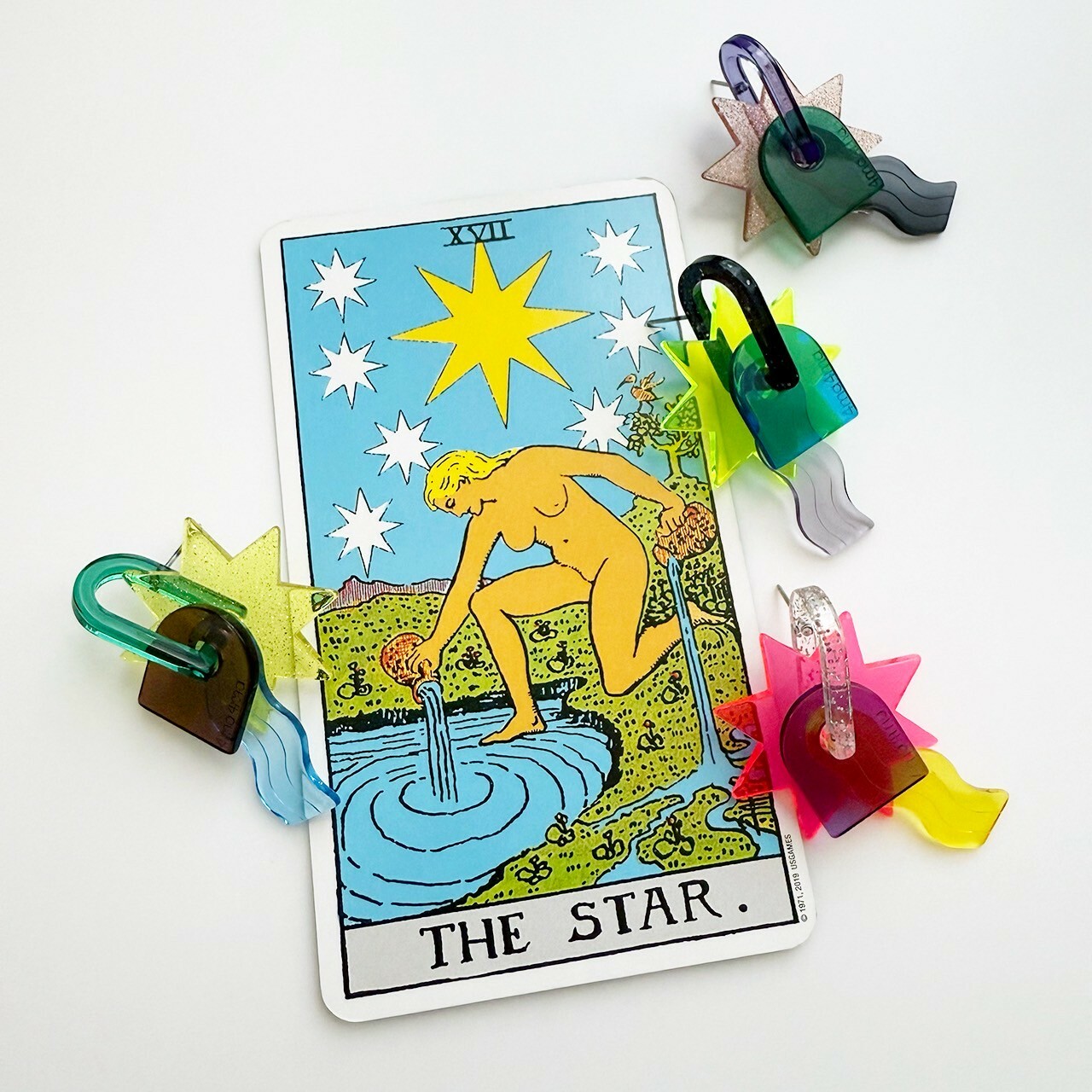 [4ma4ma] 塔羅耳環 | 耳夾 | NO.26