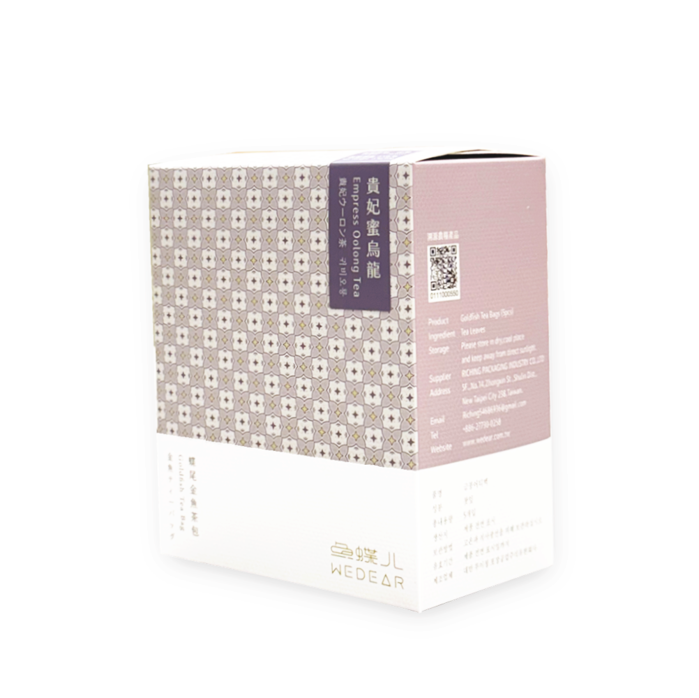蝶尾金魚茶包小禮盒-貴妃蜜烏龍
