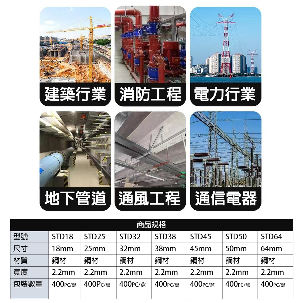 附發票｜ST64系列鋼釘-直鋼釘STD18-64mm｜木工槍鋼釘槍 釘槍針 空氣釘槍 打釘槍釘 氣動釘槍