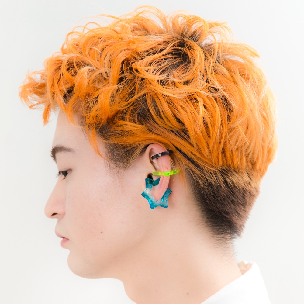 [4ma4ma] 六芒星耳骨夾 | NO.1