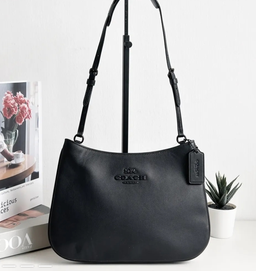 [S] COACH CP101 SM LEATHER PENELOPE TNL HW,JI/BLACK, 196395164806, FINAL SALE (SCO858)