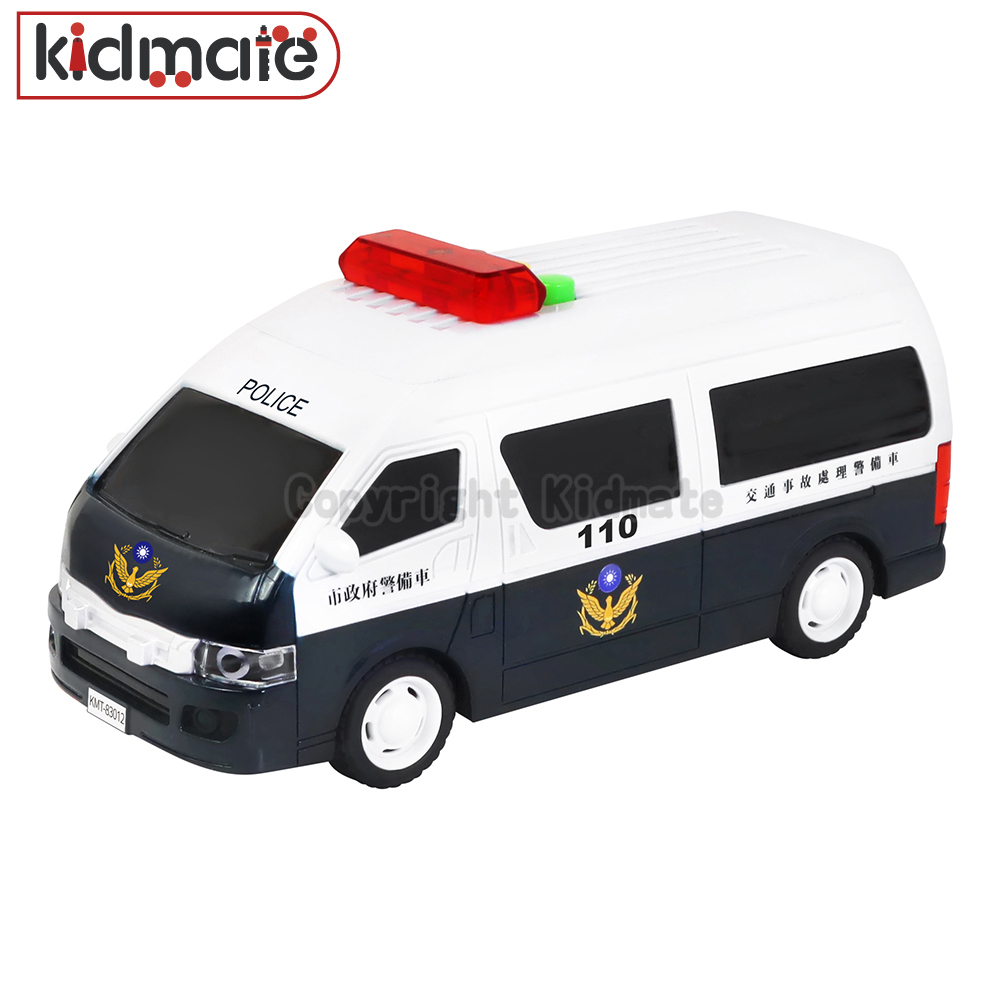 《 KIDMATE 》 台灣好車隊-迷你警備車 KIDMATE