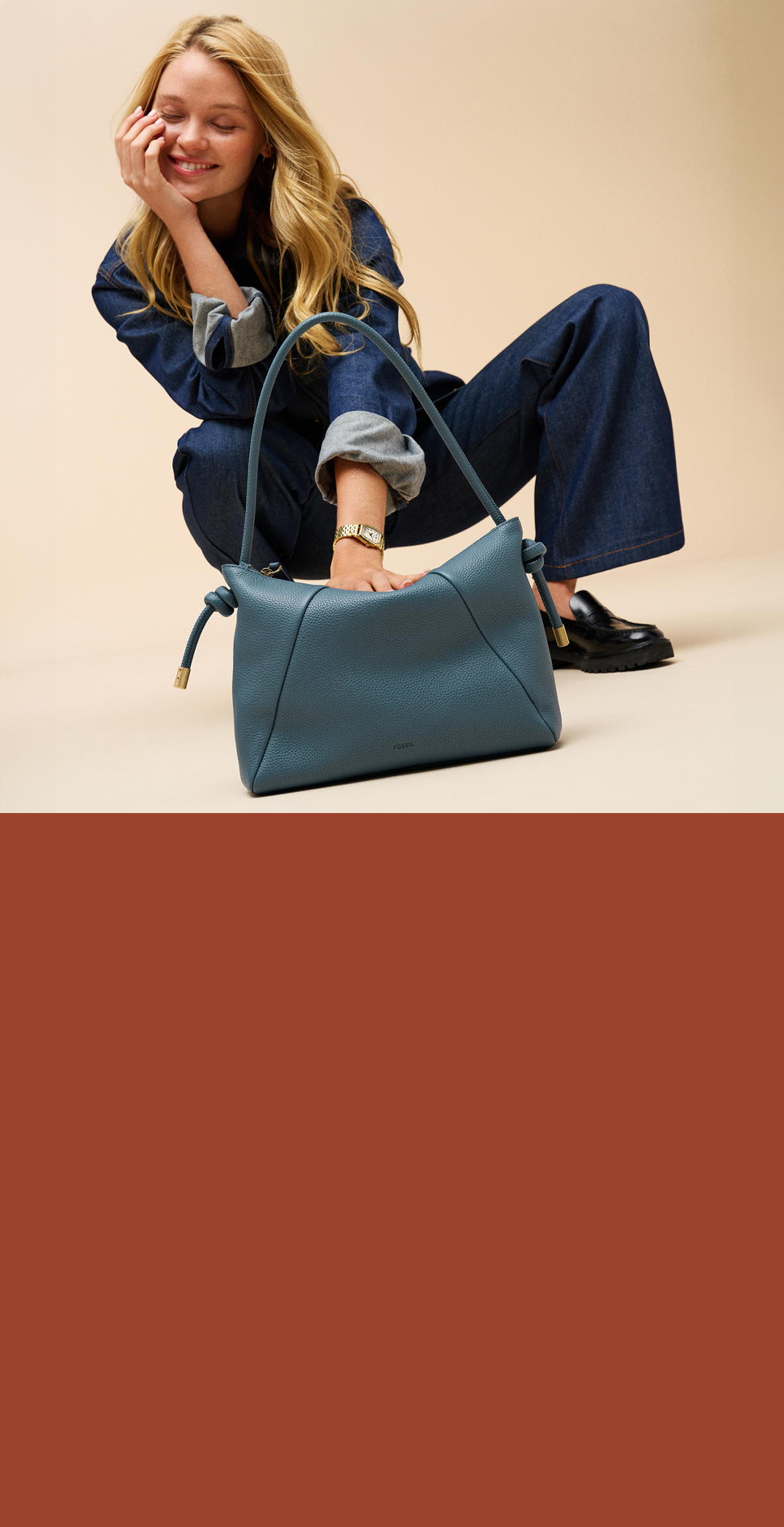 FOSSIL-春季新品賞，新品9折，會員結帳再享95折，指定品除外。