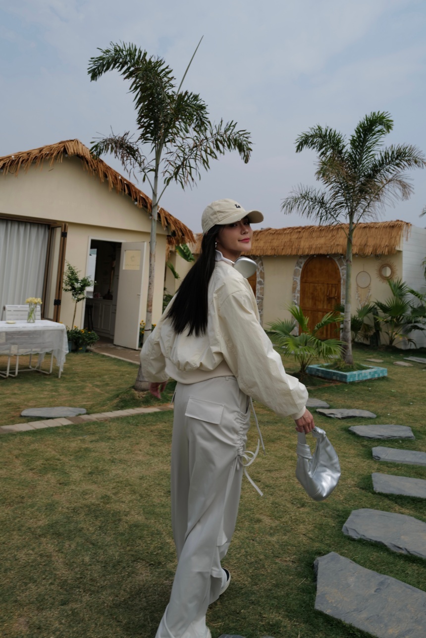 短版篷袖飛行尼龍外套*4色