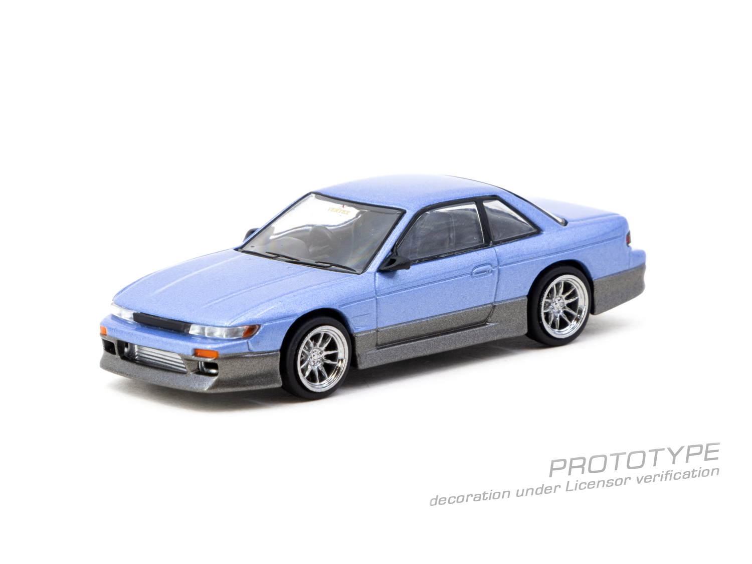 Tarmac Works VERTEX Nissan Silvia (S13) Blue / Grey