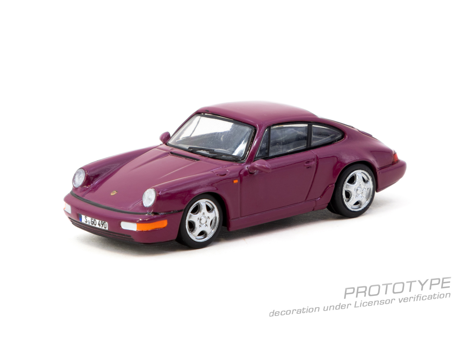 [預訂] Tarmac Works Porsche 911 964 RS Ruby Star