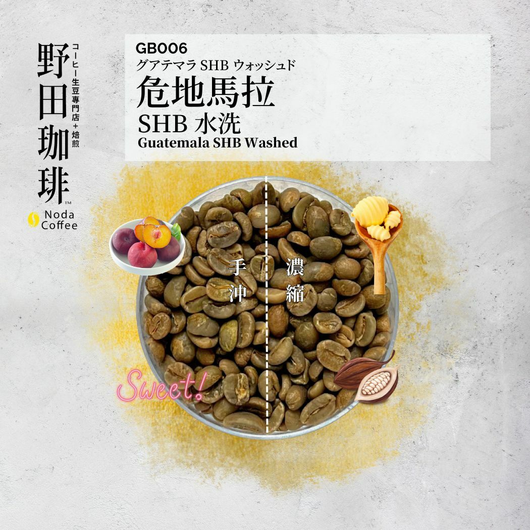 GB006 危地馬拉 SHB 水洗