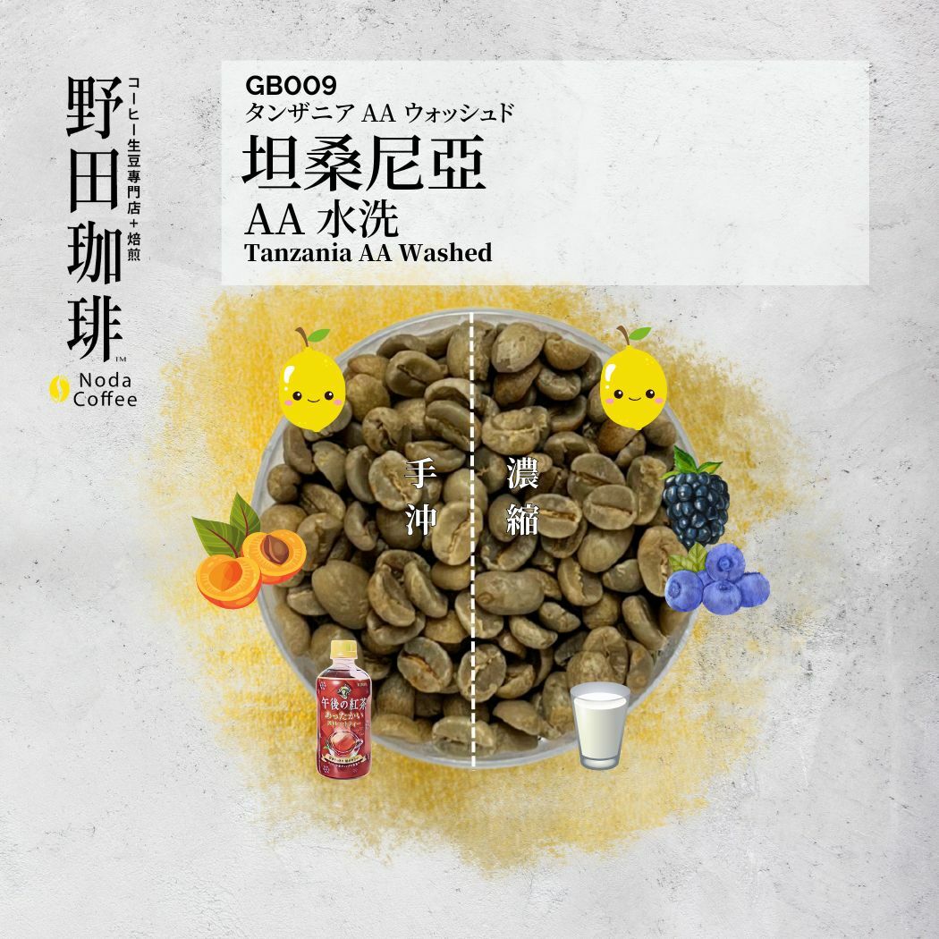 GB009 坦桑尼亞 AA 水洗