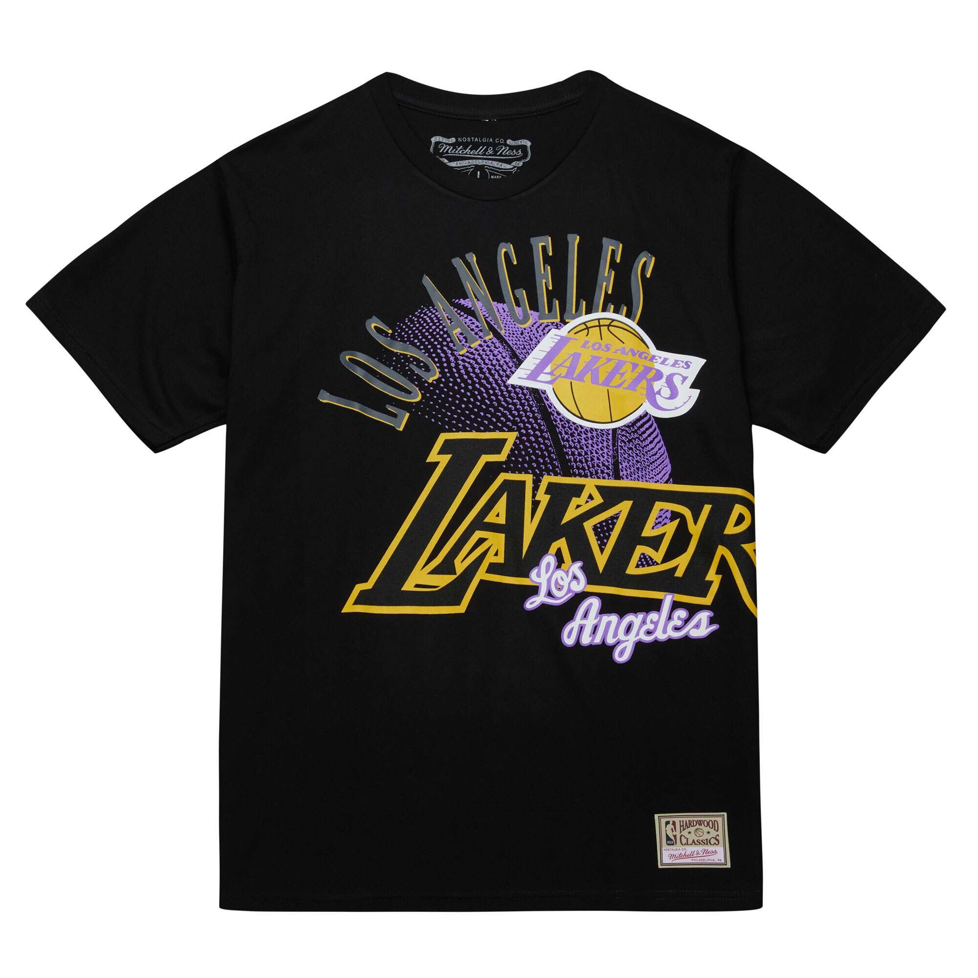 Mitchell & Ness MAXED OUT TEE LA LAKERS 黑色 短袖 MN25ATS15LAL [台灣現貨]