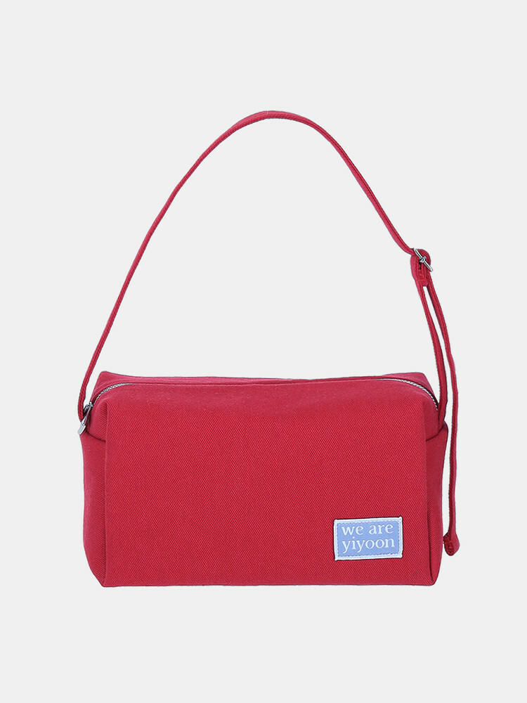 [weareyiyoon] Rectangle bag red (方形肩背包)